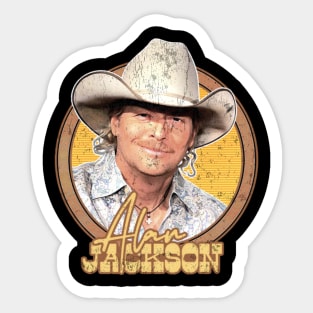 Smooth as Tennessee Whiskey Alan Jackson Edition Sticker